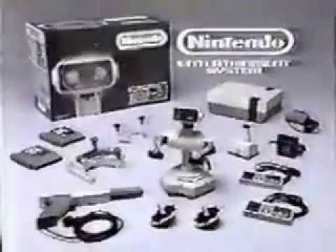 Nintendo NES - NES Deluxe Set with ROB & Zapper 'Will You Be the One?' (1985)