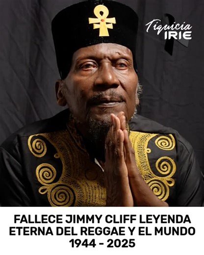 TIQUICIA IRIE | COSTA RICA REGGAE MAGAZINE on Instagram: "#NEWS | Lamentamos informar el fallecimiento de JIMMY CLIFF, una de las figuras más trascendentales del género. Su esposa, Latifa Chambers, informó que murió a los 81 años por una convulsión seguida de neumonía. JIMMY CLIFF, cuyo nombre real era James Chambers, nació el 30 de Julio de 1944 en Saint James, Jamaica 🇯🇲. En su juventud se trasladó a Kingston, donde empezó a forjar su carrera musical. Desde muy temprano, Cliff demostró un ta