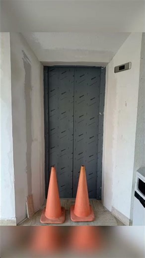 DETALLES DE ACCESO AL ELEVADOR #arquitectura #texturas