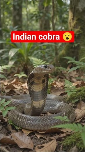🐍 Indian Cobra: The Hidden Power of Nature | Amazing Wildlife Facts#viralvideo