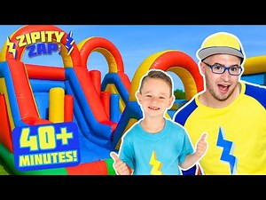 Kids Bounce House Compilation | Inflatable Adventures for Kids