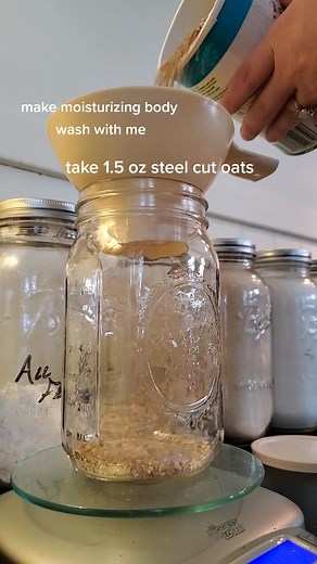 DIY Moisturizing Body Wash Recipe with Oatmeal | Make Your Own!