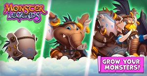 Feed  Your Cute Monsters  Evolve them into Strong Monsters! Keep breeding and Collect Them All! Lots of New Monsters are awaiting for You! | Monster Legends Community | Facebook