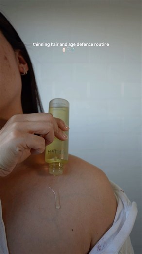 thinning hair and age defence routine 🧴🫧🚿🎀