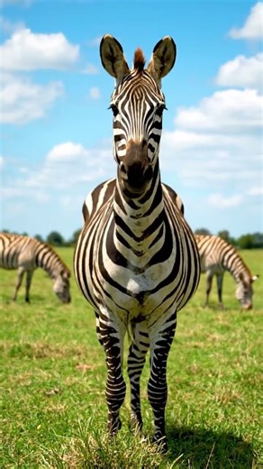 “I Am Zebra | Proud Talking Zebra | Cute 3D Animal Cartoon”