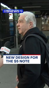 362K views · 430 reactions | The RBA has unveiled a new design for the five dollar note, featuring Indigenous artwork.  #9News | 9 News | Facebook