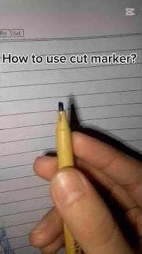 How to Use a Marker Like a Pro | Marker Techniques for Beginners ✨ #marker #magicmarker #calligraphy