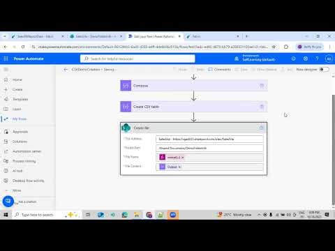 Understand about How to PBI Data Export to CSV and Excel File using Power Automate in Telugu