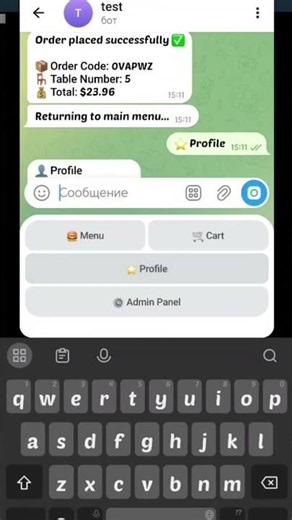 Automated Restaurant Telegram Bot withPython (Source Code in Bio!)