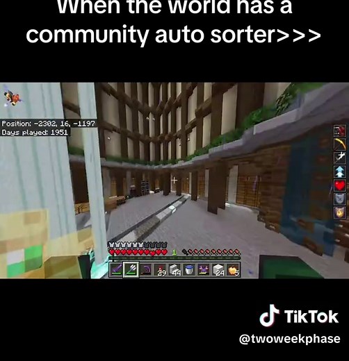 Create an Efficient Auto Sorter in Minecraft