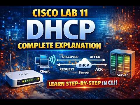 Dynamic Host Configuration Protocol (DHCP) – Full Theory + CLI Configuration