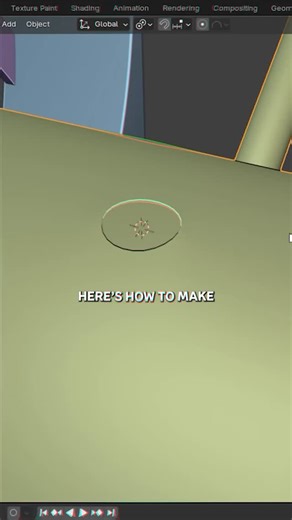 jatenji on Instagram: "How to cut a hole on a curved surface in blender (no Boolean edition) #blender #b3d #blender3d #3dmodelling #3dart #blendercommunity"