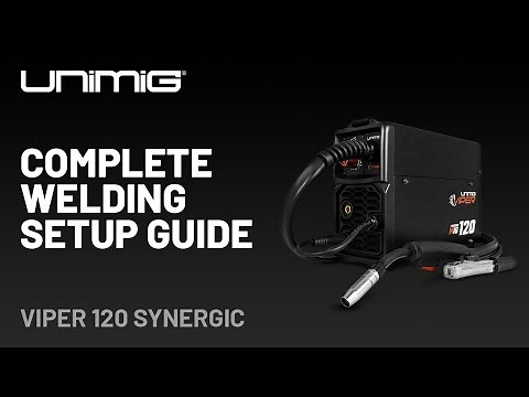 VIPER 120 SYNERGIC - Complete Welding Setup Guide
