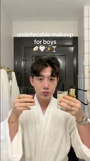 Undetectable Makeup for Boys 🥥🤍✨