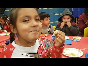 Christmas party at school‼🎄🤗🎈