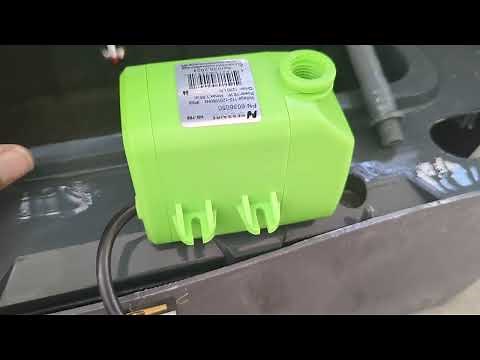 Hessaire Evaporative Cooler Pump Replacement Tutorial (quick 5 min video)