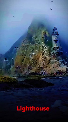 Eerie Lighthouse Horror Scenes Captured Near the Ocean