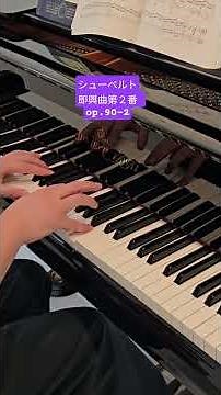 シューベルト即興曲第２番op.90-2 #piano #classic