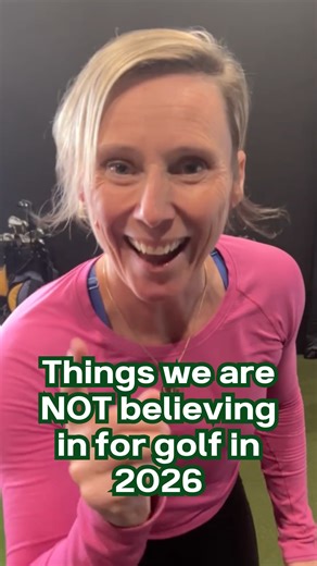 Golf & Fitness Coach for Women | Things we are NOT believing in for golf in 2026… ⛳️ -There’s one magical drill that will instantly fix my swing -Scrolling Instagram =... | Instagram