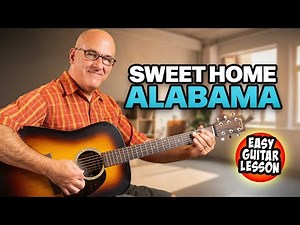 Sweet Home Alabama | Super Easy Acoustic Guitar Lesson (Beginner Friendly, Step-by-Step Tutorial)