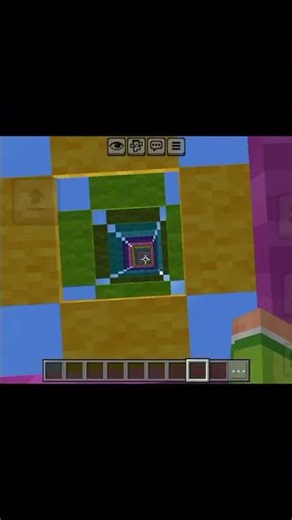 carpet illusion✅ #minecraft #shorts