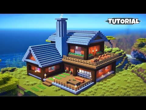 Minecraft: Great House for Survival - Spruce & Acacia (Easy) 🏡28