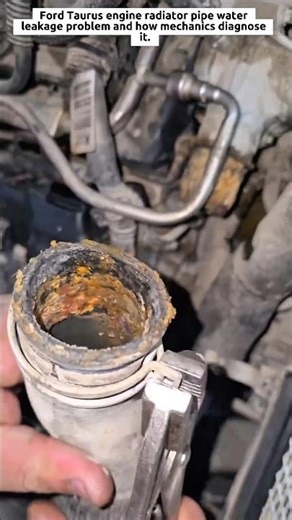 Mechanic Guide Fixing Ford Taurus Cooling System Leak #shorts