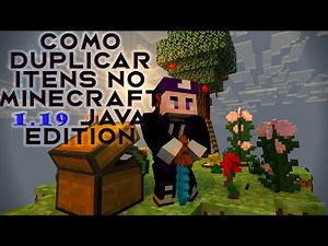 Como DUPLICAR ITENS no MINECRAFT 1.19 JAVA EDITION