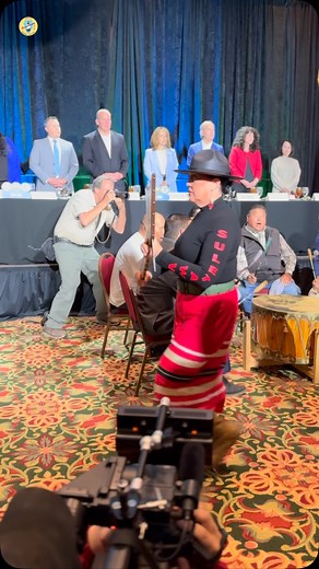 STATE OF THE TRIBAL NATIONS | Osage Nation leadership, including members of the Osage Nation Congress and staff were highlighted at the Tulsa Regional Chamber’s annual State of the Tribal Nations held today at the Renaissance Tulsa Hotel and Convention Center. Osage Nation Principal Chief Geoffrey Standing Bear spoke on a tribal leadership panel with Muscogee Principal Chief David Hill, Cherokee Nation Principal Chief Chuck Hoskin, Jr. Osage Nation Museum Director Marla Redcorn-Miller spoke on t