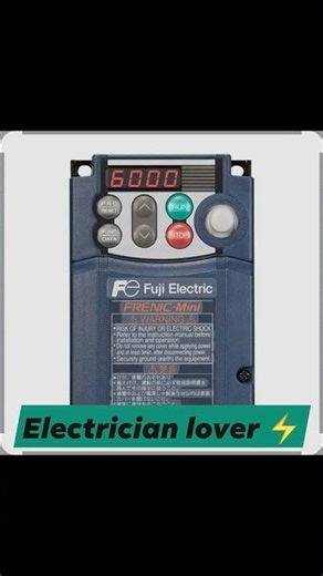 fuji ac drive program #electrical #industrialelectrician #vfd #program #acdrive #viralpost2025