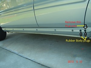 Rocker panel install Pic DIY