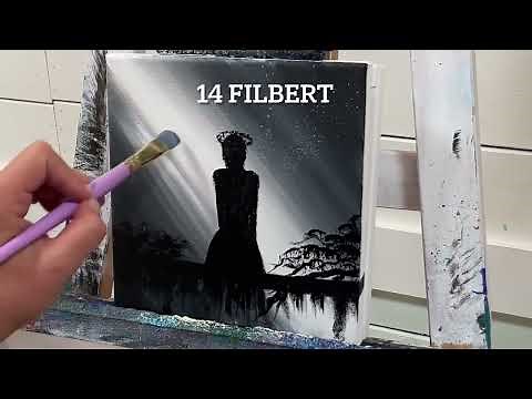 EASY For Beginners! How To PAINT AN ANGEL 👼 step by step In A limited Palette
