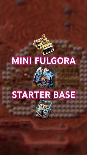 This starter factory crafts everything you need on Fulgora! #factorio #factoriospaceage
