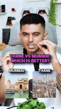 Thane vs Mumbai: Which is Better?💀😭…. #mumbai #thane #trending