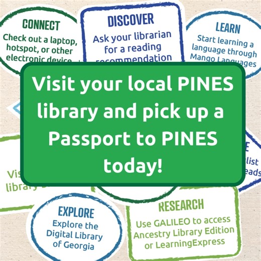 13 reactions | Our library is connected to PINES, which means you can...