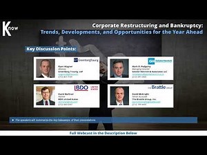 Corporate Restructuring and Bankruptcy CLE: Trends