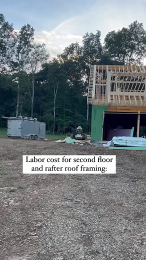 Saltbox Style Roof Framing and Installation Process