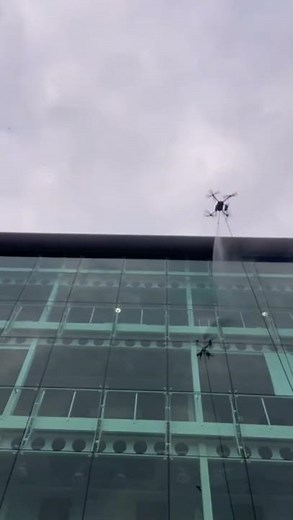 Expert Exterior Cleaning with Drones Sky-Bot UK
