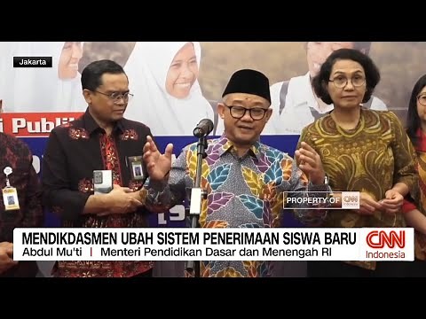 Mendikdasmen Ganti Sistem PPDB menjadi SPMB pada 2025