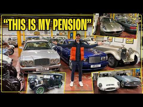 Pension Versus Collecting Cars? // This is the Largest (Best?) Private Car Cave We've Seen