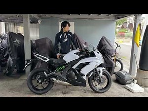 Ninja 400 "Very rare white vehicle" reference video