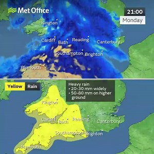More heavy rain is on the way. A yellow weather warning has been issued for Cornwall and the South West, with a risk of flooding and travel disruption. The warning is in effect from 3pm today - January 26 - until 12pm on Tuesday. Flood risk remains high due to already saturated ground. Drivers should expect spray on roads. Please take care and allow extra time for journeys. | Cornwall Council