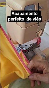 Como pregar viés perfeito e rápido. #viésperfeito #pregarvies