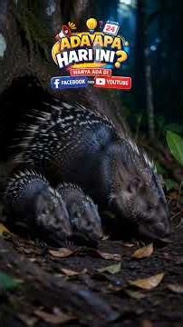 Let's get to know the life cycle of a porcupine, which is rarely known.