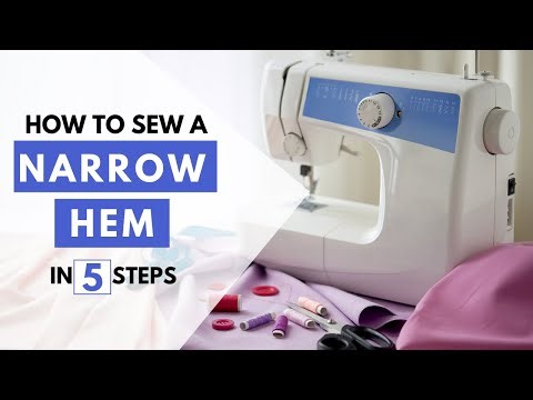 How To Sew Narrow Hem In 5 Steps