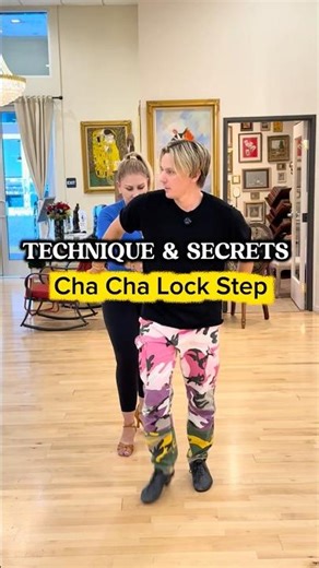 Lock Step in Cha Cha - technique secrets by Oleg Astakhov