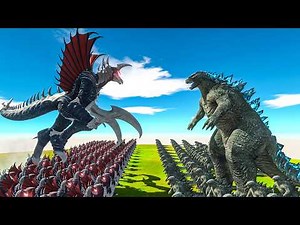 Growing Godzilla VS Gigan New Comparison, Atomic Breath vs Gigarium Cluster