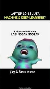 A 10-15 Million Rupiah Laptop for Machine Learning and Deep Learning? Here Are Our Recommendations!