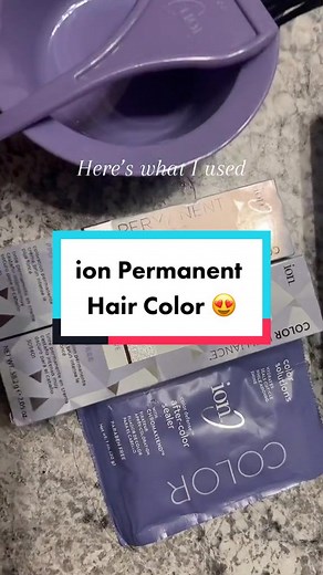 Time to refresh the hair! @Jess uses ion 2NN Darkest Intense Brown Permanent Hair Color 🤎 #brownhaircolor #naturalhaircolor #permanenthaircolor #diyhair #diyhaircolor #hairtok #summerhair #hairinspo #ionhaircolor