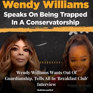 11K views · 68 reactions | Wendy Williams desperately wants to see her dad on his 94th birthday. She wants to shop for his gift, dress up, and hand it to him herself. Yet, she is being denied these basic acts of individualism. The media icon called into The Breakfast Club, on Thursday morning, and revealed she is being isolated and mistreated under guardianship by Sabrina Morrissey. https://bit.ly/4ajCWFc More on #HelloBeautiful.com : @breakfastclubam | HelloBeautiful | Facebook